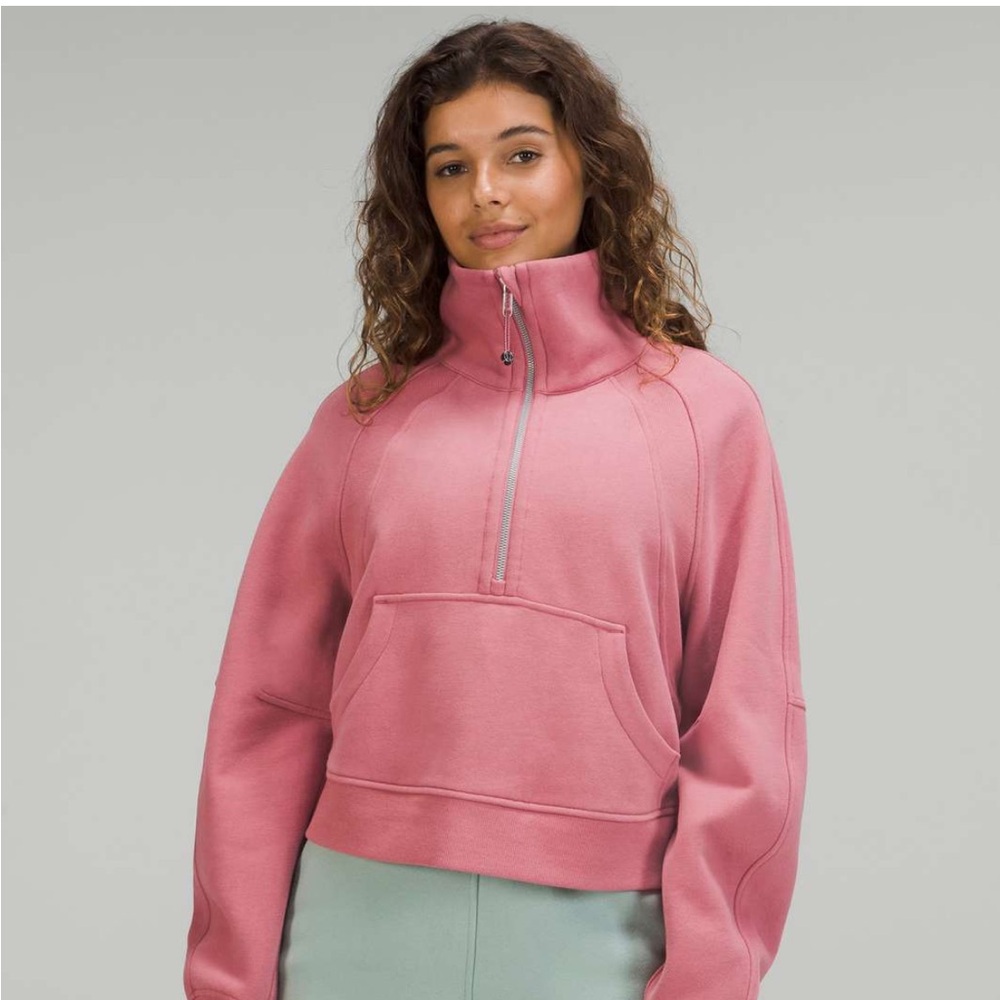 Lululemon funnel neck scuba